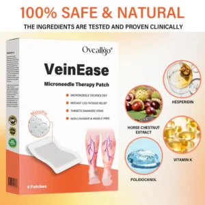 Oveallgo® VeinEase Microneedle Therapy Patch