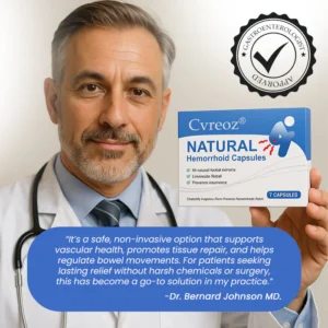 Cvreoz® Natural Hemorrhoid Capsules