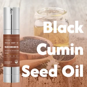 Oveallgo® Korean HerbErase Reedle Shot 100 Black Cumin Seed Oil Dark Spot Peel-Off Facial Mask