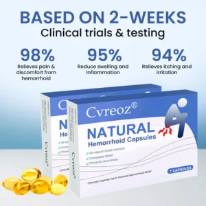 Cvreoz® Natural Hemorrhoid Capsules