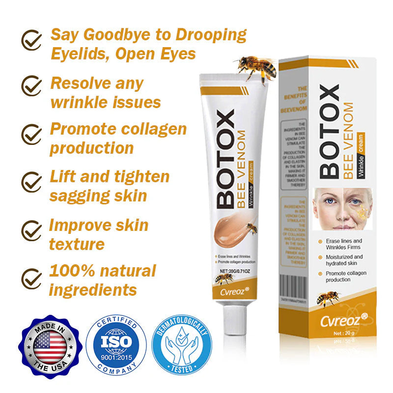 Cvreoz®Botox Bee Venom Wrinkle Removal Cream 6 Cvreoz®Botox Bee Venom Wrinkle Removal Cream