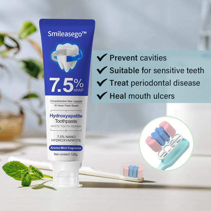 Smileasego™ Hydroxyapatite Toothpaste 2 Smileasego™ Hydroxyapatite Toothpaste