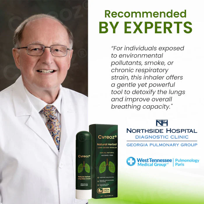 Cvreoz® Natural Herbal Lung Detox Inhaler 8 Cvreoz® Natural Herbal Lung Detox Inhaler
