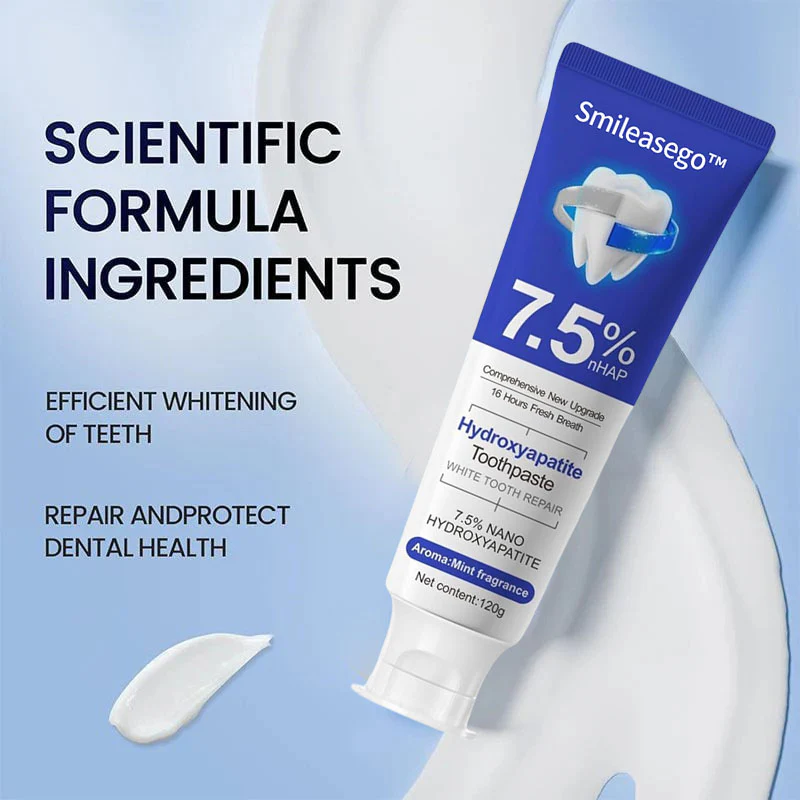 Smileasego™ Hydroxyapatite Toothpaste 5 Smileasego™ Hydroxyapatite Toothpaste