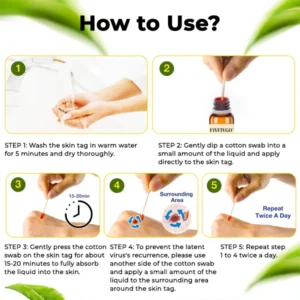 Fivfivgo® Bacteriostatic Black Cumin Skin Tag Remover