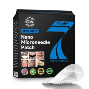 CROAIE Nano Microneedle Patch with SMGT-GLP-1 & Matrixyl 3000 – Slimming, Skin Tightening, Blood Sugar Support, No Injection, 7-Day Result