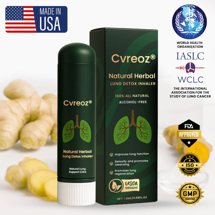 Cvreoz® Natural Herbal Lung Detox Inhaler 1 Cvreoz® Natural Herbal Lung Detox Inhaler