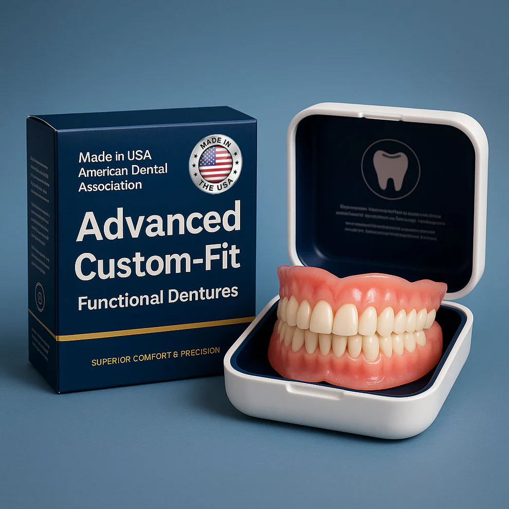 SmileFitPro™-Advanced Custom-Fit Functional Dentures 1 SmileFitPro™-Advanced Custom-Fit Functional Dentures