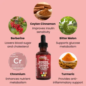 Berberine Cinnamon Blood Sugar Regulator