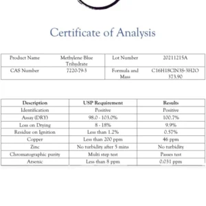 Blissta® USP Grade – Methylene Blue