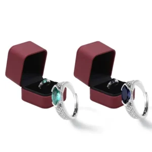 Histone Magnetic Moissanite Diamond Ring