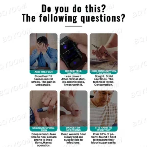 BQYOOM™ High Precision Non-Invasive Blood Glucose Meter