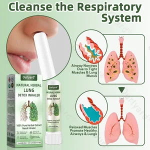 Ourlyard® Natural Herbal Lung Detox Inhaler