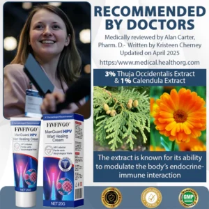 Fivfivgo® ManGuard HPV WART Healing Cream