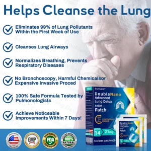Ourlyard DoubleNano Advanced Lung Detox Relief Patch