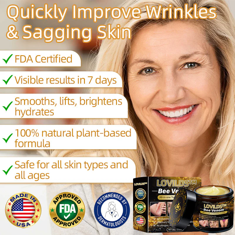 LOVILDS™ Bee Venom Cream — Trusted by Millions for Healthy, Glowing Skin 5 LOVILDS™ Bee Venom Cream — Trusted by Millions for Healthy, Glowing Skin