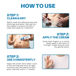 Fivfivgo® HPV Genital Warts Relief Cream