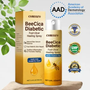 CVREOZ® DiaCure Bee Venom & Centella Diabetic Foot Ulcer Spray