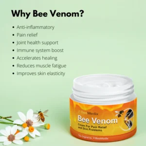 BeeMedix Bee Venom Cream For Pain Relief And Skin Problems