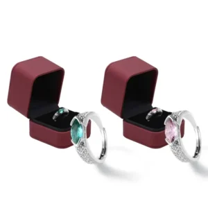 Histone Magnetic Moissanite Diamond Ring