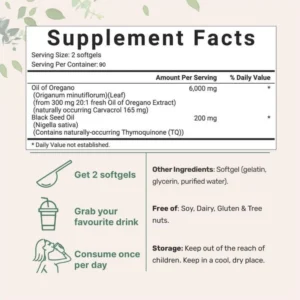 Zenaviva™ Oil of Oregano Softgels