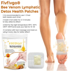 Fivfivgo® Bee Venom Lymphatic Detox Health Patches