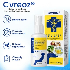 Cvreoz® Herbal Hemorrhoids Fast-Acting Treatment Spray