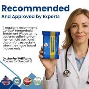 Cvreoz® Hemorrhoid Treatment Wipes