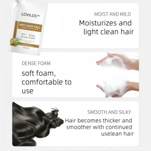 LOVILDS™ Ginseng Ginger Anti-Hair Loss Shampoo 300ml