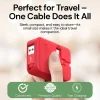 AEXZR® 3-in-1 Charging Cable Roll
