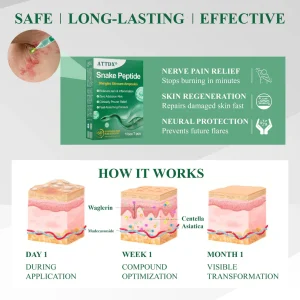 ATTDX® Snake Peptide Shingles Skincare Ampoules