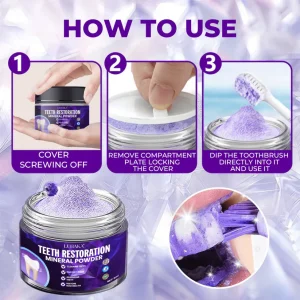 LUHAKA® Dental Repair Mineral Powder