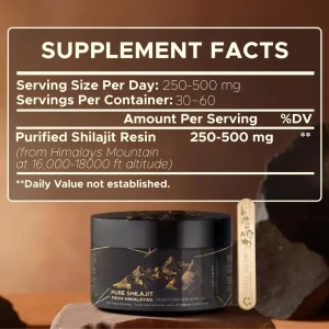 Black Gold™ Pure Shilajit Resin