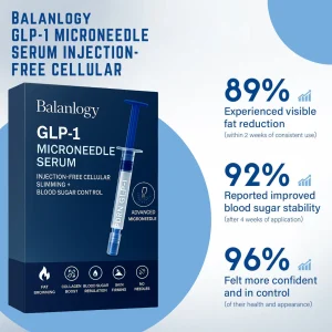 GLP-1 Microneedle Serum Injection-free cellular slimming+blood sugar control