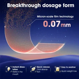 PEAKA® GLP‑1 Slimming Vitality Boost Oral Strips