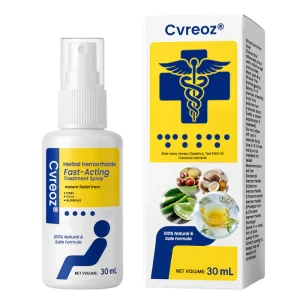 Cvreoz® Herbal Hemorrhoids Fast-Acting Treatment Spray