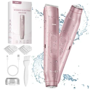 QIAWI™ 2-in-1 Women's Electric Shaver - Dual-Head Precision Trimmer