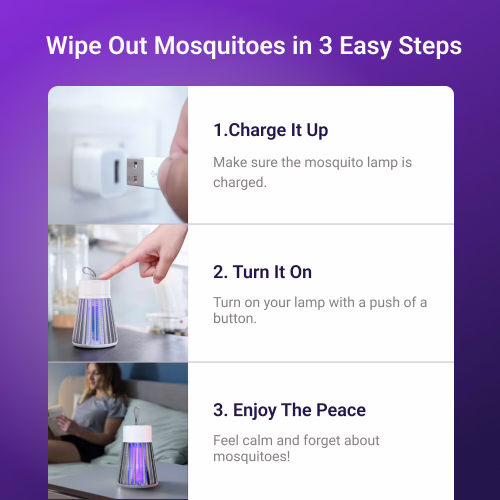 The MosqiShock mosquito lamp 9 Forget All About Mosquitoes This Summer