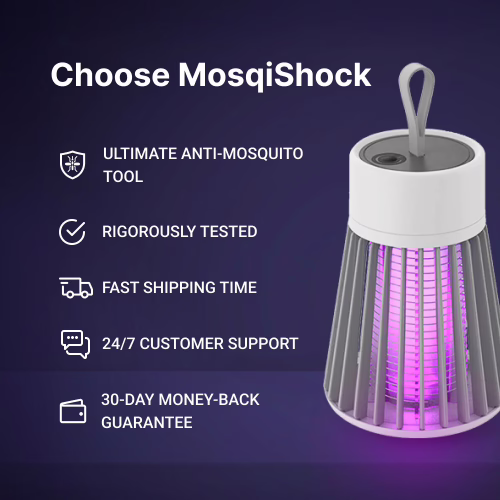 The MosqiShock mosquito lamp 14 Forget All About Mosquitoes This Summer