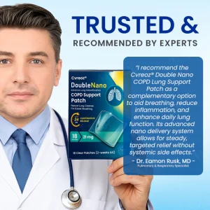 Cvreoz® DoubleNano COPD Support Patch