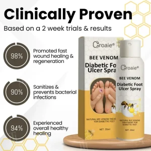 Croaie® Bee Venom Diabetic Foot Ulcer Spray
