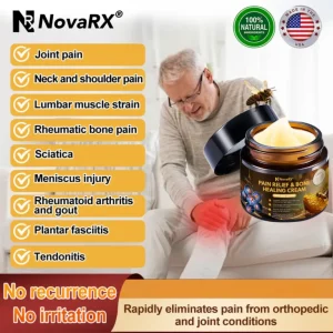 NovaRX® Pain Relief & Bone Healing Cream with Bee Venom