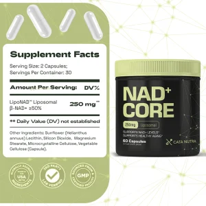 Cata Nutra NAD+ Nicotinamide Riboside