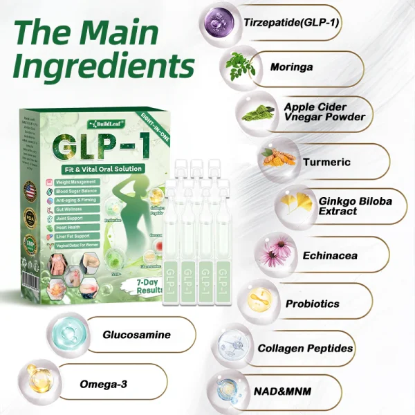 BuildLeaf®, GLP-1 8-in-1 Fit & Vital Oral Solution - Image 13