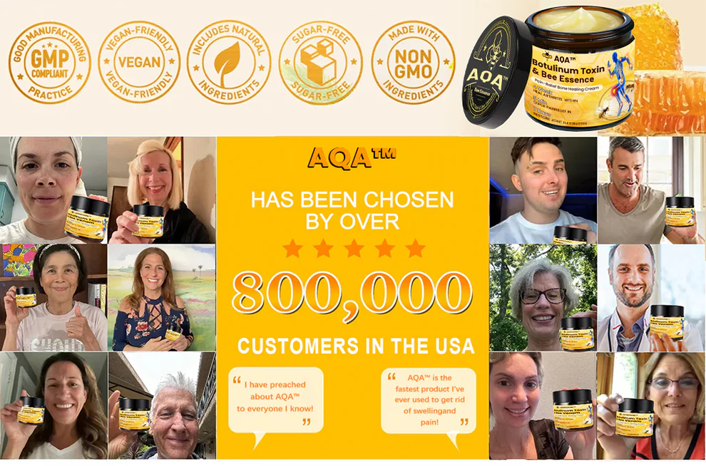 AQA™ Botulinum & Bee Essence Pain Relief Bone Healing Cream 17 AQA™ Botulinum & Bee Essence Pain Relief Bone Healing Cream