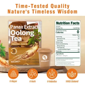 Panax Extract HERBAL Tea Energy & Strength Tea