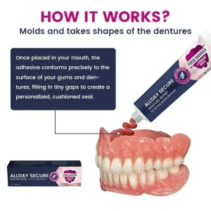 Vunkii® AllDay Secure Denture Bond