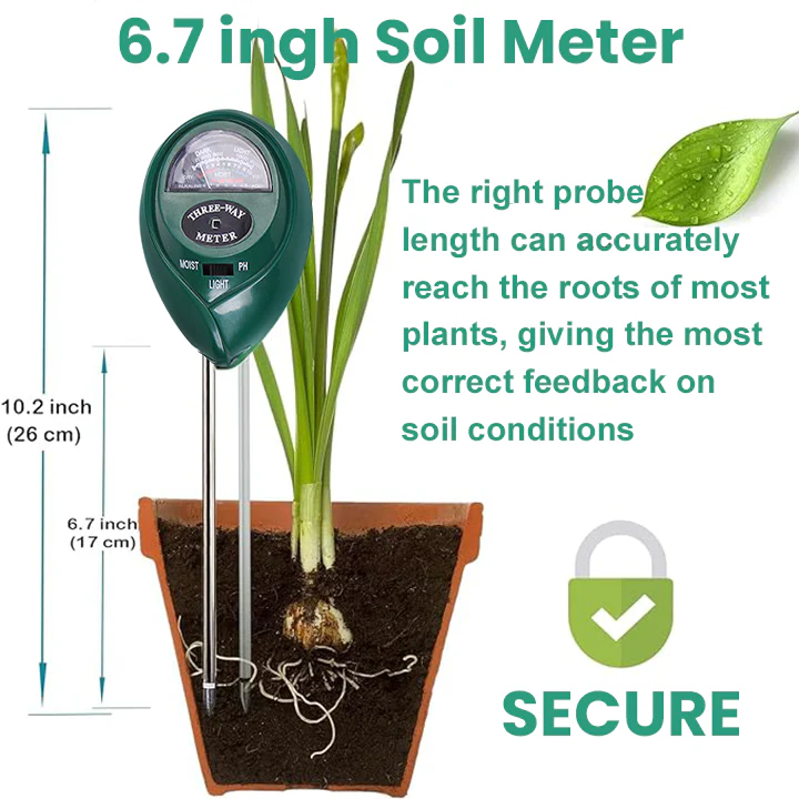 LIMETOW™ Gardener's Assistant Soil Quality Monitor 9 LIMETOW™ Gardener's Assistant Soil Quality Monitor