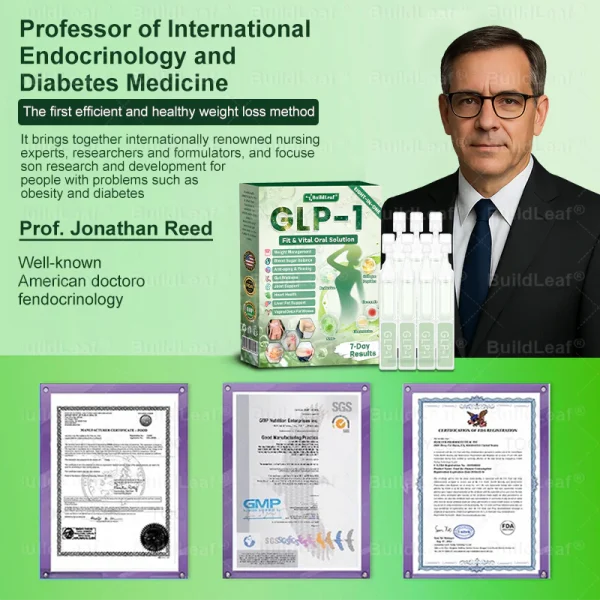 BuildLeaf®, GLP-1 8-in-1 Fit & Vital Oral Solution