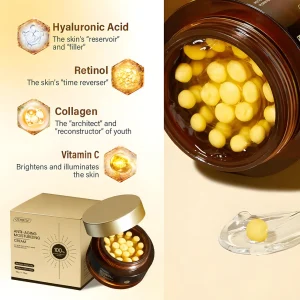 ODEIUN™ Anti-Aging Cream – Hyaluronic Acid, Retinol & Collagen for Face, Neck